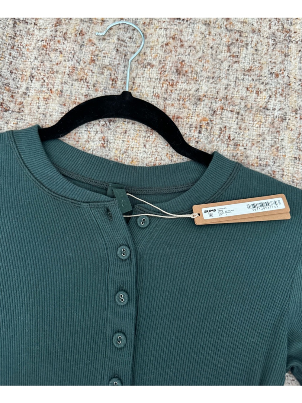 SKIMS COTTON RIB DRESS - Picture 2 of 5